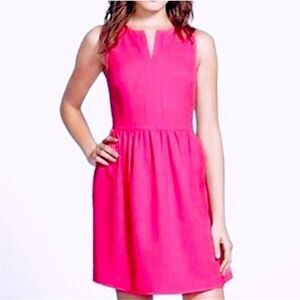 Everly Women’s Pink Fit And Flare Skater Dress, Size M